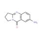 7-amino-2,3-dihydropyrrolo[2,1-b]quinazolin-9(1H)-one - chemical structure image