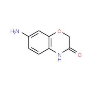 7-Amino-2H-1,4-benzoxazin-3(4H)-one (CAS 26215-14-5) - chemical structure image