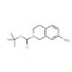 7-Amino-3,4-dihydro-1H-isoquinoline-2-carboxylic acid tert-butyl ester (CAS 171049-41-5) - chemical structure image