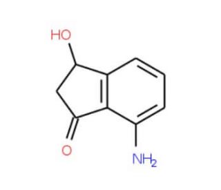 7-Amino-3-hydroxy-1-indanone - chemical structure image