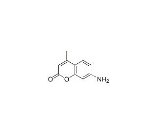 7-Amino-4-methylcoumarin (CAS 26093-31-2) - chemical structure image
