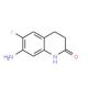 7-amino-6-fluoro-3,4-dihydroquinolin-2(1H)-one - chemical structure image