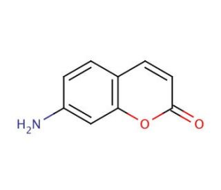 7-Aminocoumarin (CAS 19063-57-1) - chemical structure image
