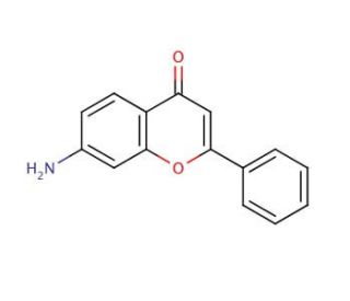 7-Aminoflavone (CAS 15847-18-4) - chemical structure image