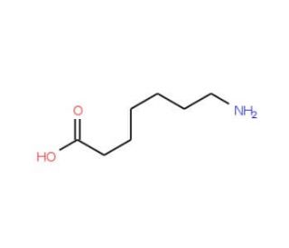 7-Aminoheptanoic acid (CAS 929-17-9) - chemical structure image