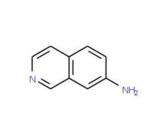 7-Aminoisoquinoline (CAS 23707-37-1) - chemical structure image