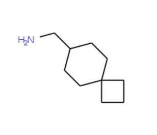 7-Aminomethyl-spiro[3.5]nonane (CAS 877125-98-9) - chemical structure image