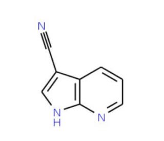 7-Azaindole-3-carbonitrile (CAS 4414-89-5) - chemical structure image