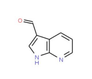 7-Azaindole-3-carboxaldehyde (CAS 4649-09-6) - chemical structure image