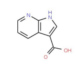 7-Azaindole-3-carboxylic acid (CAS 156270-06-3) - chemical structure image