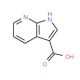 7-Azaindole-3-carboxylic acid (CAS 156270-06-3) - chemical structure image