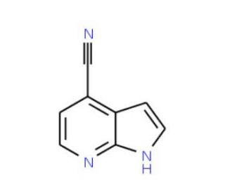 7-Azaindole-4-carbonitrile (CAS 344327-11-3) - chemical structure image