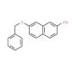 7-(Benzyloxy)-2-naphthol (CAS 118495-07-1) - chemical structure image