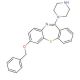 7-Benzyloxy-N-des{[2-(2-hydroxy)ethoxy]ethyl} Quetiapine (CAS 1076198-97-4) - chemical structure image
