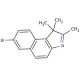 7-Bromo-1,1,2-trimethyl-1H-benzo[e]indole (CAS 879713-65-2) - chemical structure image