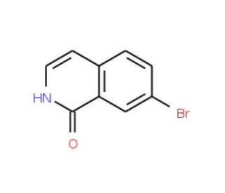 7-Bromo-1-hydroxyisoquinoline (CAS 223671-15-6) - chemical structure image
