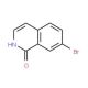 7-Bromo-1-hydroxyisoquinoline (CAS 223671-15-6) - chemical structure image