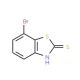 7-Bromo-2-mercaptobenzothiazole (CAS 908355-83-9) - chemical structure image