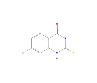 7-Bromo-2-mercaptoquinazolin-4(3H)-one (CAS 1463501-47-4) - chemical structure image