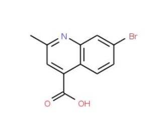 7-bromo-2-methylquinoline-4-carboxylic acid - chemical structure image