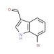 7-Bromo-3-formylindole (CAS 115666-21-2) - chemical structure image