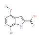 7-bromo-4-methoxy-1H-indole-2-carboxylic acid - chemical structure image