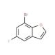 7-Bromo-5-fluoro-1-benzofuran (CAS 253429-19-5) - chemical structure image