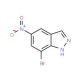 7-Bromo-5-nitro-1H-indazole (CAS 685109-10-8) - chemical structure image