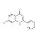 7-Bromo-8-methyl-2-phenylquinoline-4-ol (CAS 1189106-64-6) - chemical structure image