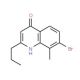 7-Bromo-8-methyl-2-propylquinoline-4-ol (CAS 1189106-90-8) - chemical structure image