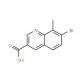 7-Bromo-8-methylquinoline-3-carboxylic acid (CAS 1189107-65-0) - chemical structure image