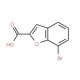 7-Bromobenzofuran-2-carboxylic acid (CAS 550998-59-9) - chemical structure image