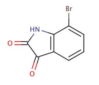 7-Bromoisatin (CAS 20780-74-9) - chemical structure image