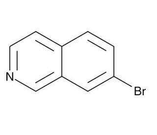 7-Bromoisoquinoline (CAS 58794-09-5) - chemical structure image