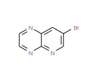 7-Bromopyrido[2,3-b]pyrazine (CAS 52333-42-3) - chemical structure image