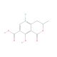 7-Carboxy-5-chloro-8-hydroxy-3,4-dihydro-3-methylisocoumarin (CAS 16281-39-3) - chemical structure image