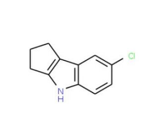 7-Chloro-1,2,3,4-tetrahydrocyclopent[b]indole (CAS 302912-35-2) - chemical structure image