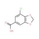 7-chloro-1,3-benzodioxole-5-carboxylic acid - chemical structure image