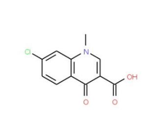 7-Chloro-1-methyl-4-oxo-1,4-dihydro-quinoline-3-carboxylic acid - chemical structure image