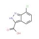7-Chloro-1H-indazole-3-carboxylic acid (CAS 129295-32-5) - chemical structure image