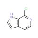 7-Chloro-1H-pyrrolo[2,3-c]pyridine (CAS 357263-41-3) - chemical structure image