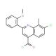 7-chloro-2-(2-methoxyphenyl)-8-methylquinoline-4-carbonyl chloride - chemical structure image