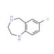7-Chloro-2,3,4,5-tetrahydro-1H-benzo[e][1,4]diazepine (CAS 57756-37-3) - chemical structure image