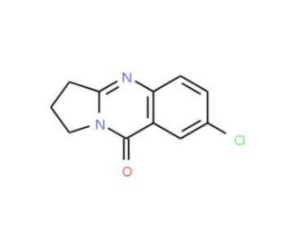 7-chloro-2,3-dihydropyrrolo[2,1-b]quinazolin-9(1H)-one (CAS 60811-39-4) - chemical structure image