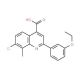7-Chloro-2-(3-ethoxyphenyl)-8-methylquinoline-4-carboxylic acid - chemical structure image