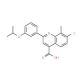 7-Chloro-2-(3-isopropoxyphenyl)-8-methylquinoline-4-carboxylic acid - chemical structure image