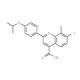 7-Chloro-2-(4-isopropoxyphenyl)-8-methylquinoline-4-carboxylic acid - chemical structure image