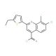 7-chloro-2-(5-ethyl-2-thienyl)-8-methylquinoline-4-carbonyl chloride - chemical structure image