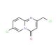 7-chloro-2-(chloromethyl)-4H-pyrido[1,2-a]pyrimidin-4-one (CAS 162469-87-6) - chemical structure image