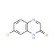 7-Chloro-2-quinoxalinone (CAS 59489-30-4) - chemical structure image